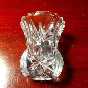 Vintage cut glass/crystal toothpick holder.